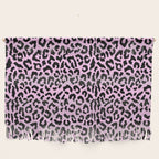 2000s leopard-black on palest pink Wall Hanging Gallery Image 1