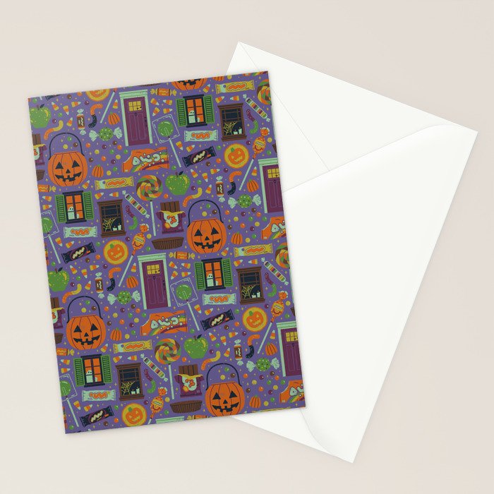 Trick or Treat Stationery Card Gallery Image 2