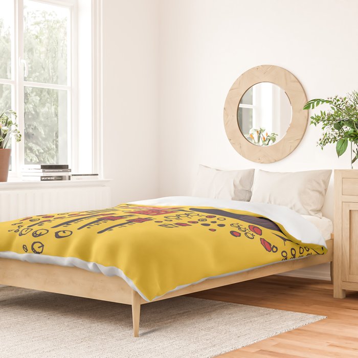 Music in every heartbeat Duvet Cover Gallery Image 2
