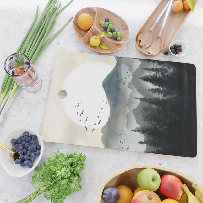 Midnight Forest Cutting Board Gallery Image 2