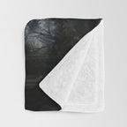 Midnight Forest Throw Blanket Gallery Image 3