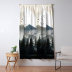 Midnight Forest Window Curtain Gallery Image 5