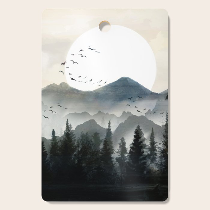 Midnight Forest Cutting Board Gallery Image 1