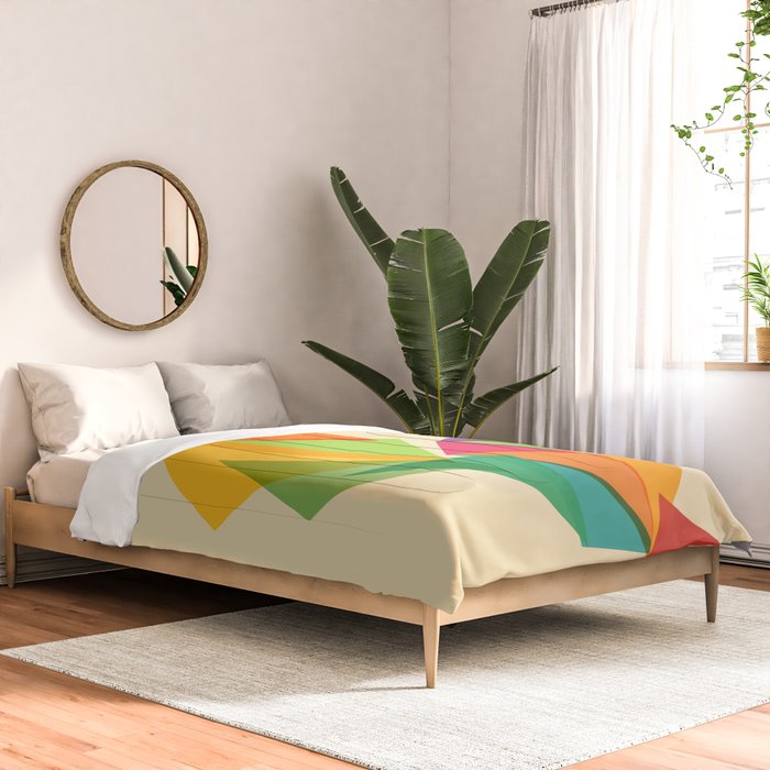 Fractal geometric Squirrel Comforter Gallery Image 2