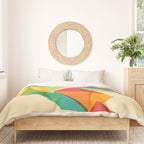 Fractal geometric Squirrel Duvet Cover Gallery Image 3