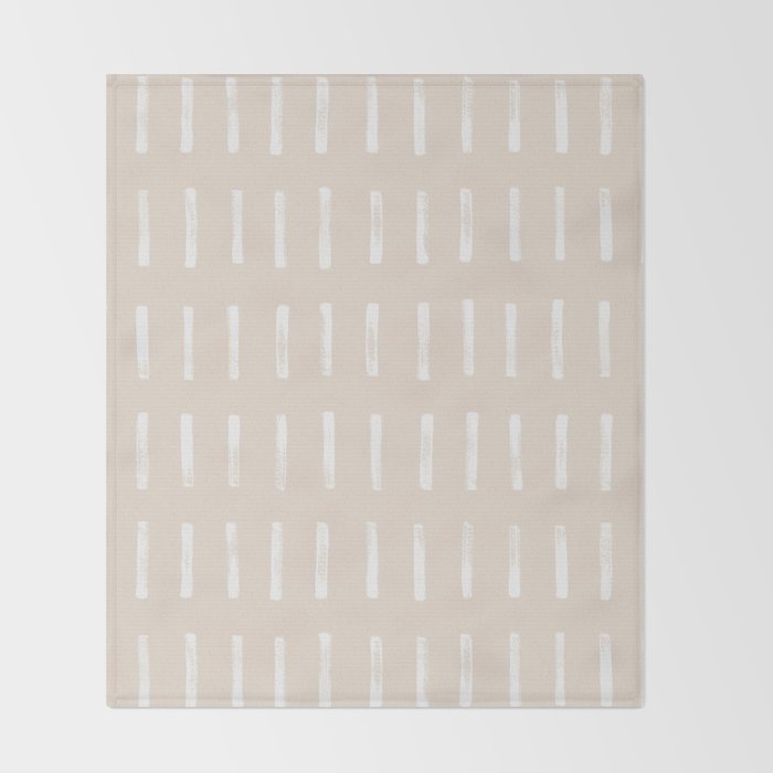 dash blush Throw Blanket Gallery Image 2