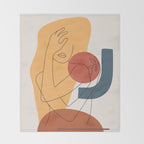 Colorful Movement II Throw Blanket Gallery Image 2