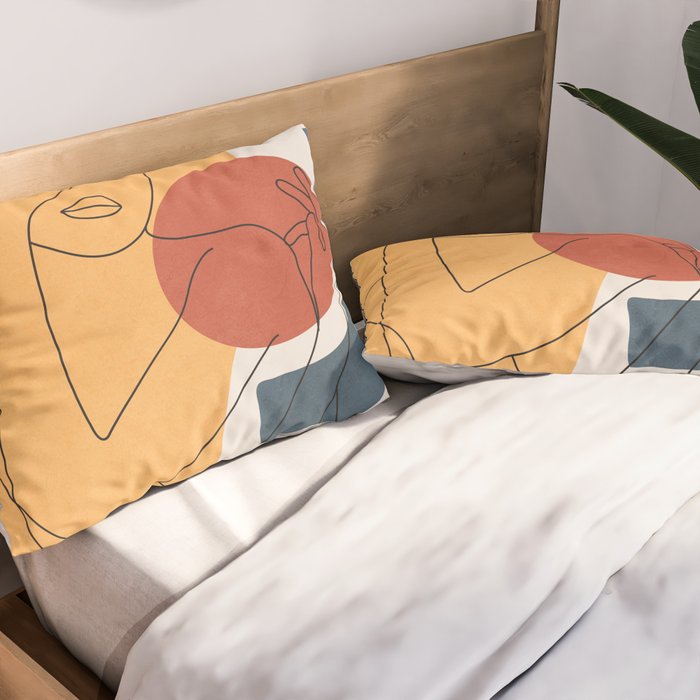 Colorful Movement II Pillow Sham Gallery Image 2