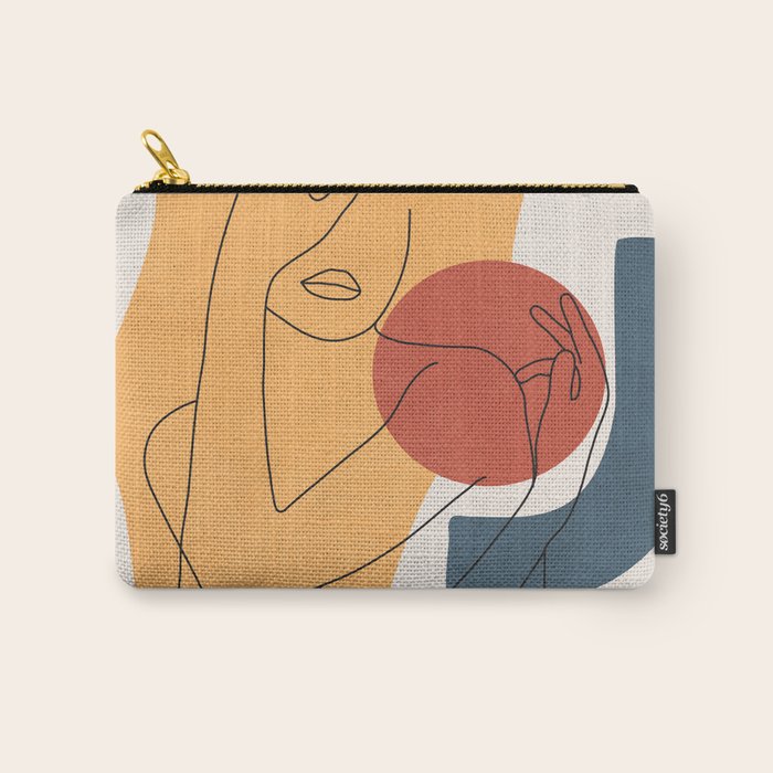 Colorful Movement II Carry All Pouch Gallery Image 1