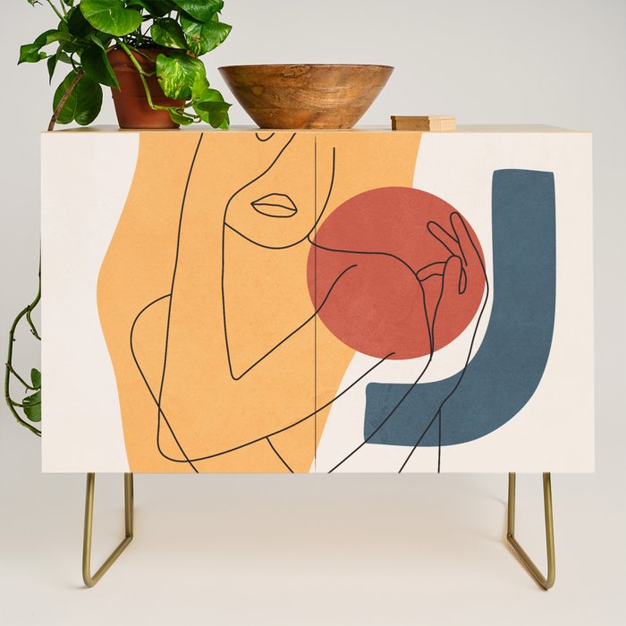 Colorful Movement II Credenza Gallery Image 1