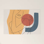 Colorful Movement II Welcome Mat Gallery Image 1