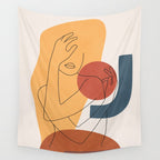 Colorful Movement II Wall Tapestry Gallery Image 4