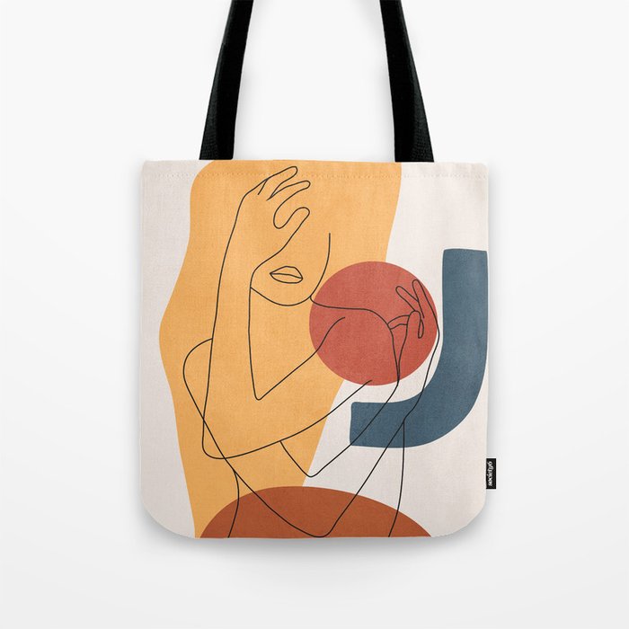 Colorful Movement II Tote Bag Gallery Image 1