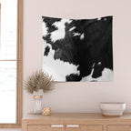Modern Cowhide Wall Tapestry Gallery Image 2