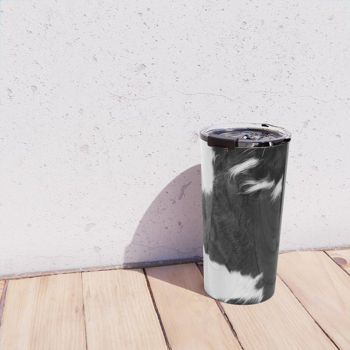 Modern Cowhide Travel Mug Gallery Image 4