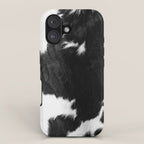 Modern Cowhide iPhone Case Gallery Image 1
