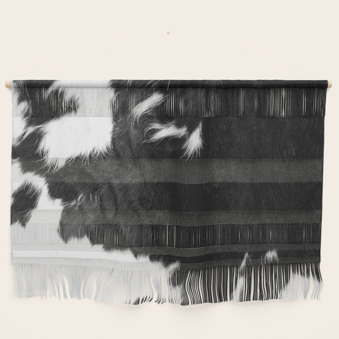 Modern Cowhide Wall Hanging Gallery Image 1