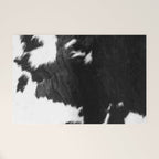 Modern Cowhide Welcome Mat Gallery Image 1
