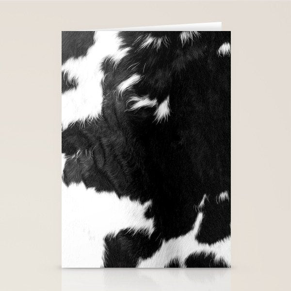 Modern Cowhide Stationery Card Gallery Image 1