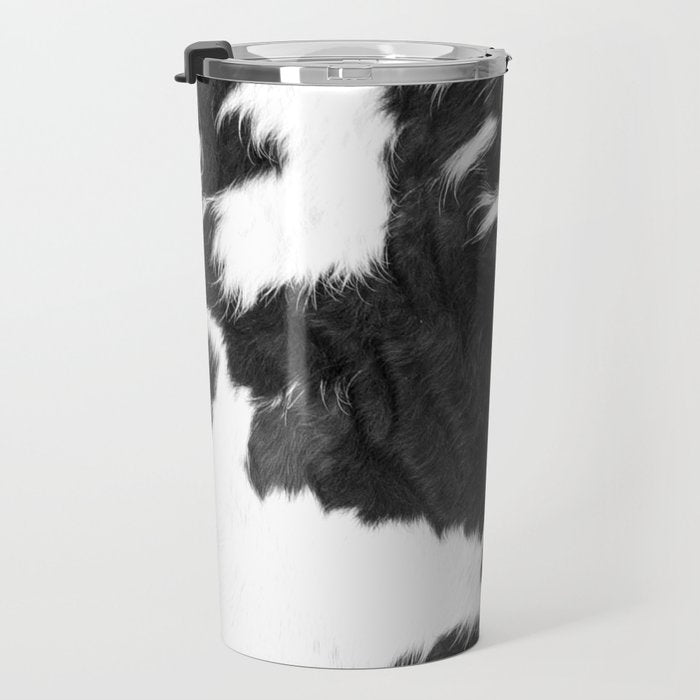 Modern Cowhide Travel Mug Gallery Image 3