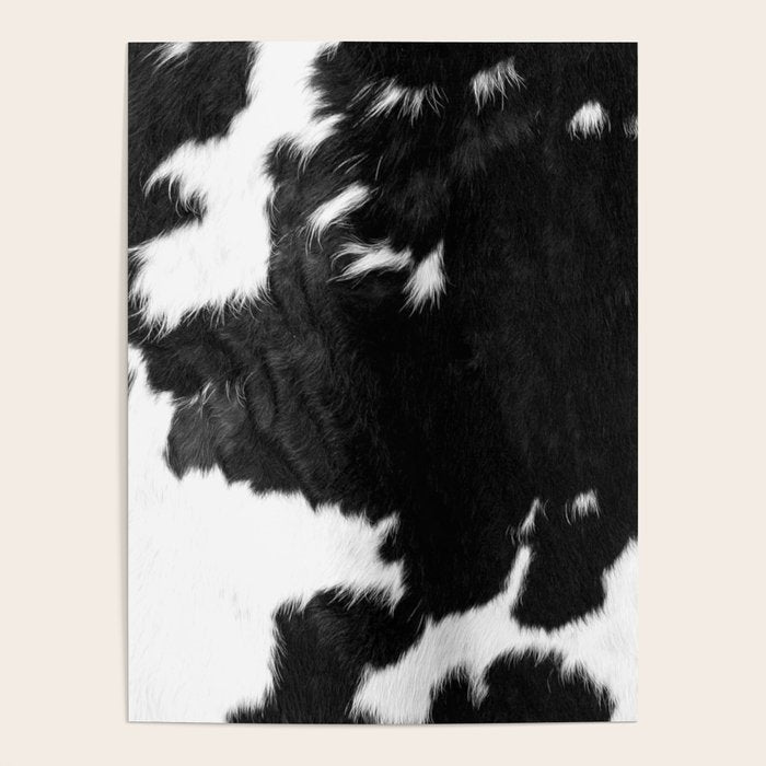 Modern Cowhide Poster Gallery Image 1