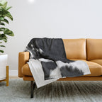 Modern Cowhide Throw Blanket Gallery Image 1