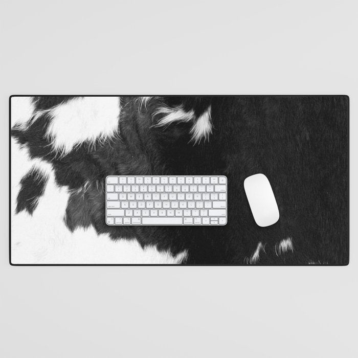 Modern Cowhide Desk Mat Gallery Image 1