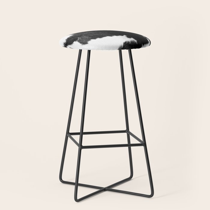 Modern Cowhide Stool Gallery Image 1