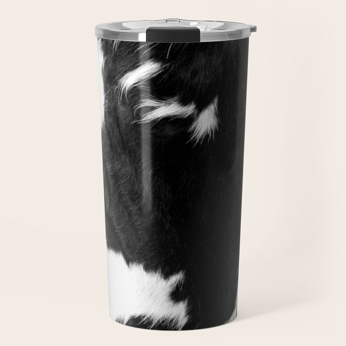 Modern Cowhide Travel Mug Gallery Image 1