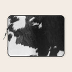 Modern Cowhide Laptop Sleeve Gallery Image 1