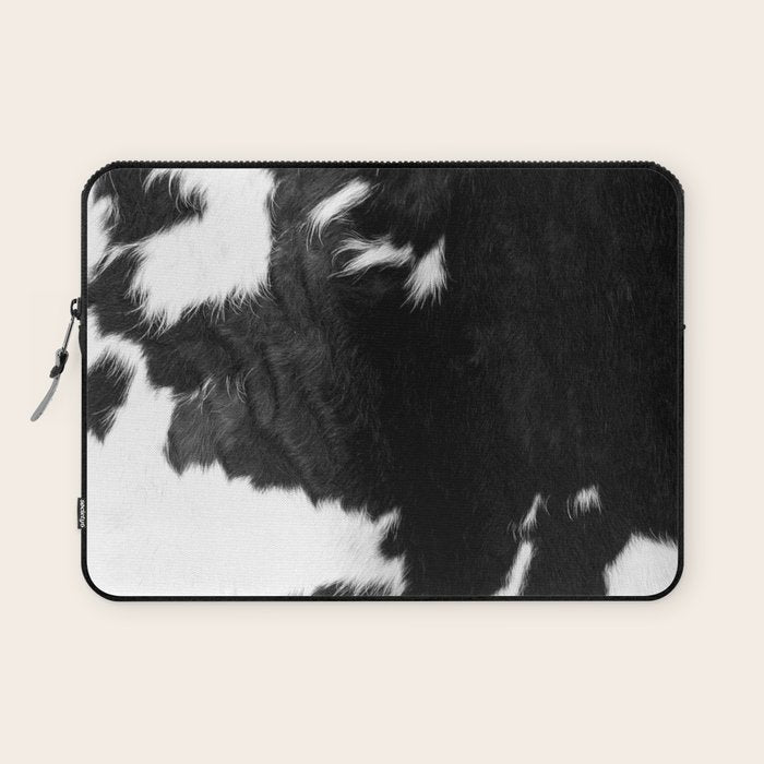 Modern Cowhide Laptop Sleeve Gallery Image 1