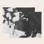 Modern Cowhide Placemat Gallery Image 1