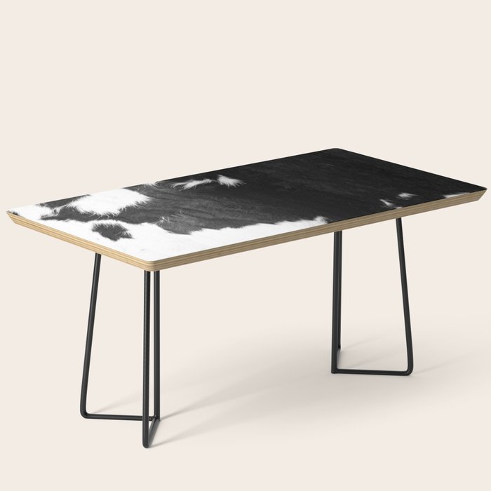 Modern Cowhide Coffee Table Gallery Image 1