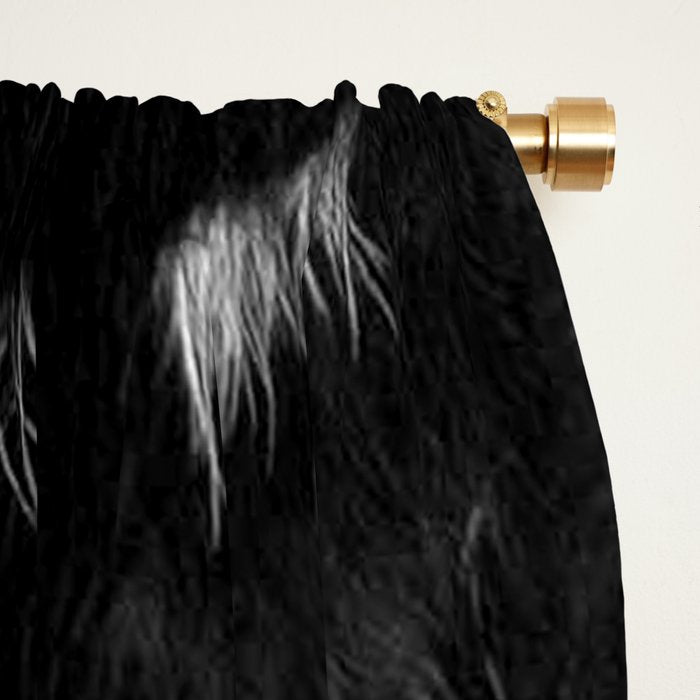 Modern Cowhide Window Curtain Gallery Image 2