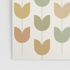 Spring Tulips XII Neutral Multicolor Mid Century Flowers Poster Gallery Image 3