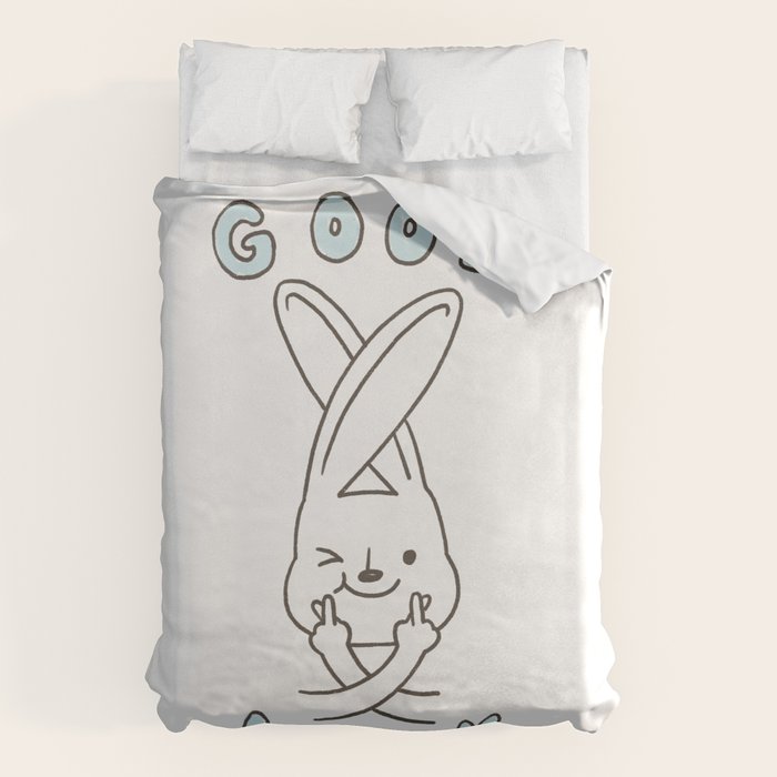 Finger Crossed, Good Luck Duvet Cover Gallery Image 1