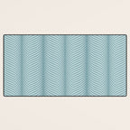 Elysian XVI Botanical Teal Desk Mat Gallery Image 3