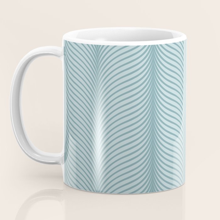 Elysian XVI Botanical Teal Coffee Mug Gallery Image 3