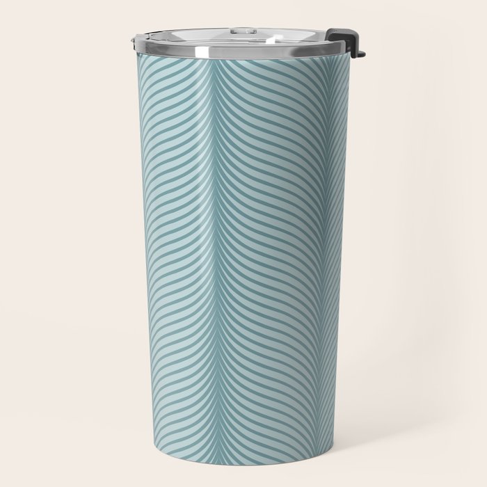 Elysian XVI Botanical Teal Travel Mug Gallery Image 2