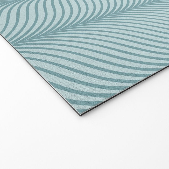 Elysian XVI Botanical Teal Welcome Mat Gallery Image 2