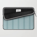 Elysian XVI Botanical Teal Laptop Sleeve Gallery Image 2