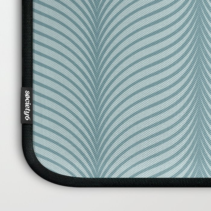 Elysian XVI Botanical Teal Laptop Sleeve Gallery Image 3