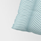 Elysian XVI Botanical Teal Pillow Sham Gallery Image 4