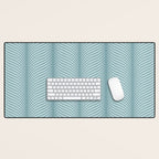 Elysian XVI Botanical Teal Desk Mat Gallery Image 1
