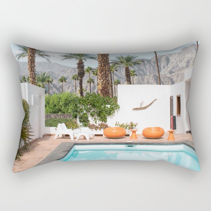Palm Springs Mood Rectangular Pillow Gallery Image 1