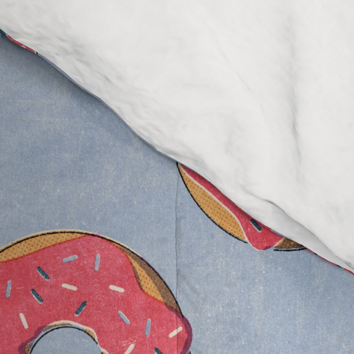 FAST FOOD / Donut - pattern Comforter Gallery Image 4