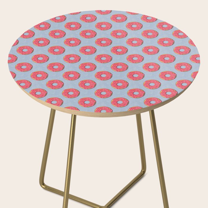 FAST FOOD / Donut - pattern Side Table Gallery Image 2