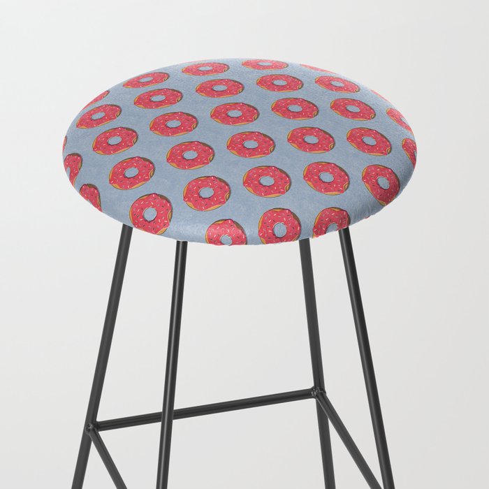 FAST FOOD / Donut - pattern Stool Gallery Image 2