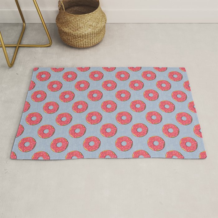 FAST FOOD / Donut - pattern Rug Gallery Image 1