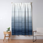 Ocean Watercolor Painting No.2 Window Curtain Gallery Image 5